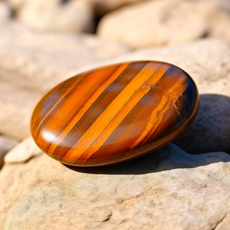 galet oeil du tigre