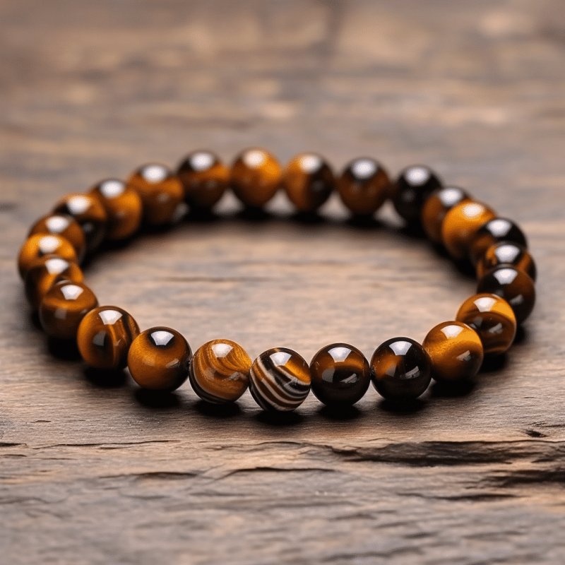 bracelet oeil de tigre 6mm