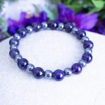 bracelet hematite amethyste-2